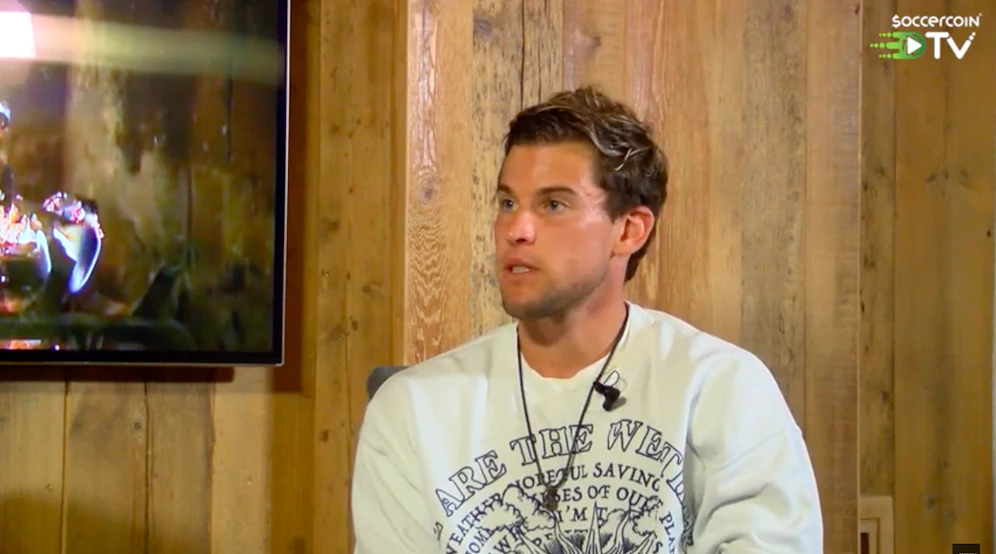 Dominic Thiem im Talk mit 