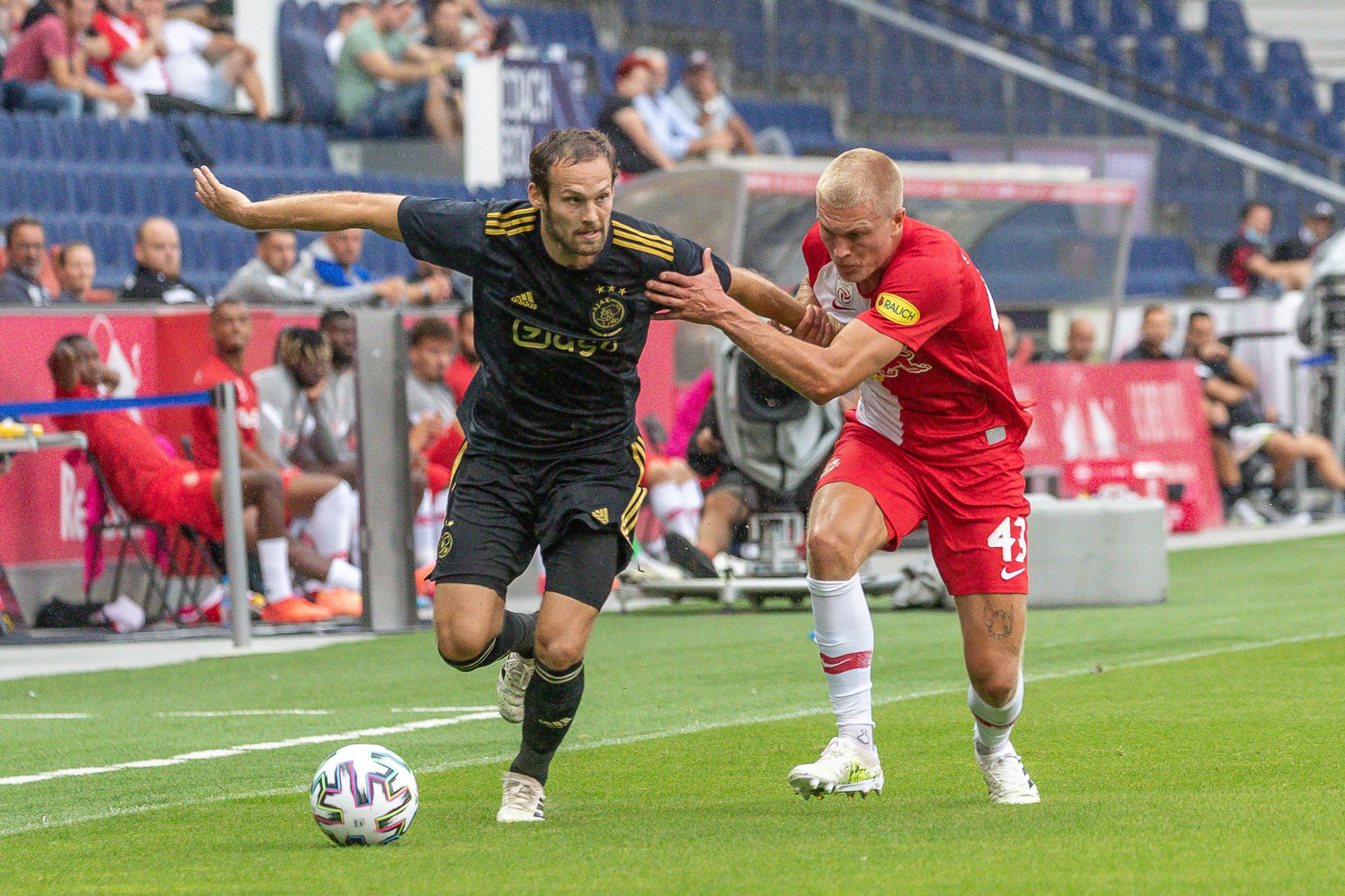 Daley Blind testete vergangene Woche noch mit Ajax Amsterdam in Salzburg.