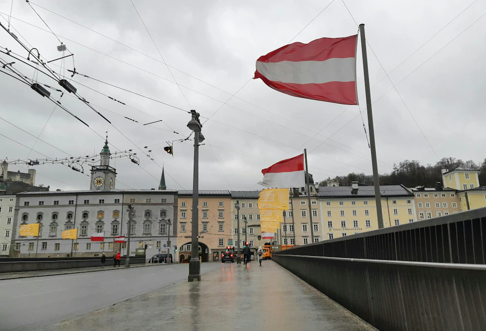 Ein Sturmtief fegt über Salzburg. Archivbild