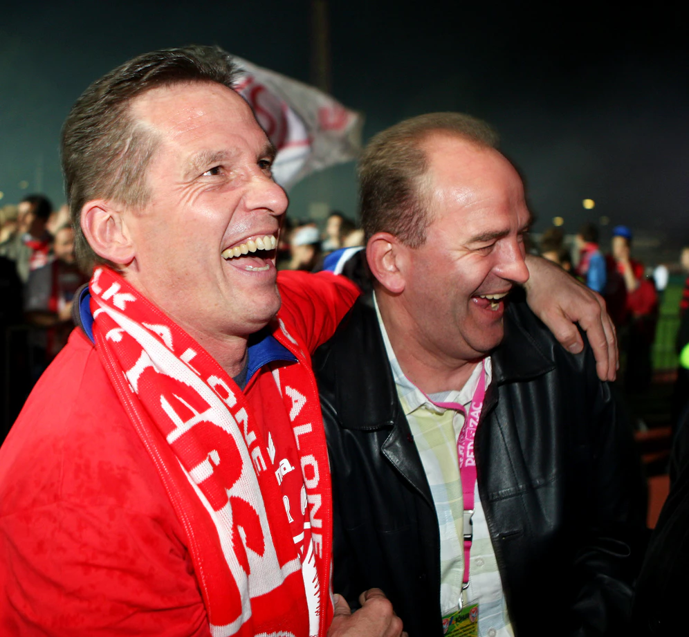 Werner Gregoritsch und Herbert Prohaska