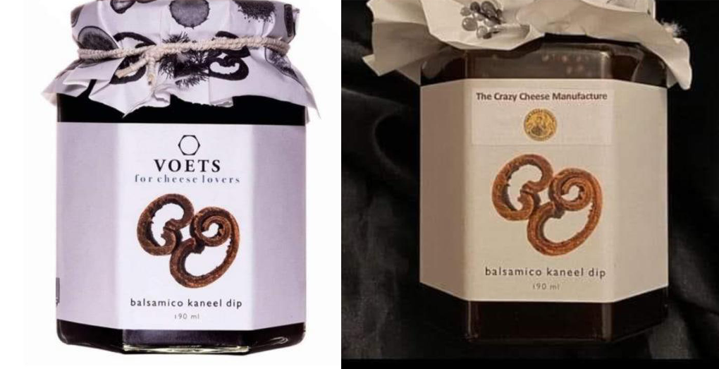 Links das Original für 3 Euro –&nbsp;rechts die "Crazy Cheese"-Variante für 9 Euro