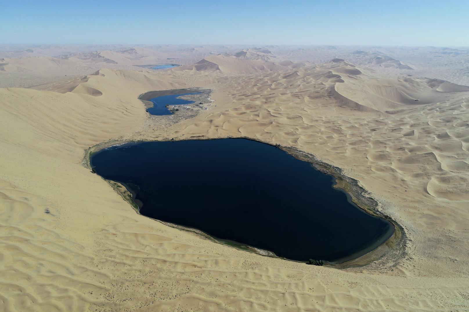Die rätselhaften Seen der Badain-Jaran-Wüste in China