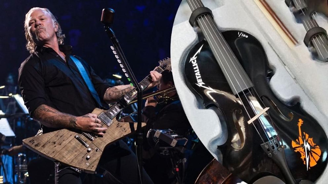 Heute.at - Gewinne nur bei uns eine originale Metallica-Violine