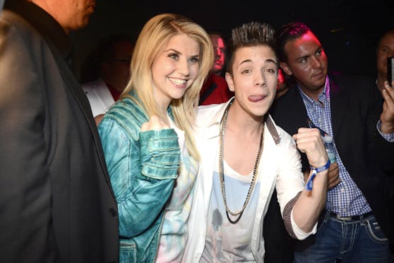 Beatrice Egli gemeinsam mit Luca Hänni.