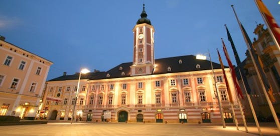 Das Rathaus in St. Pölten.
