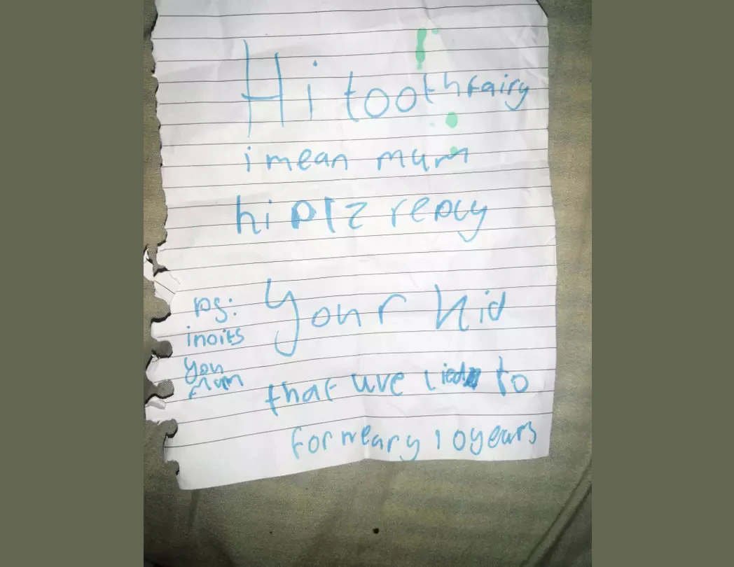 Der Brief von Samantha an ihre Mama