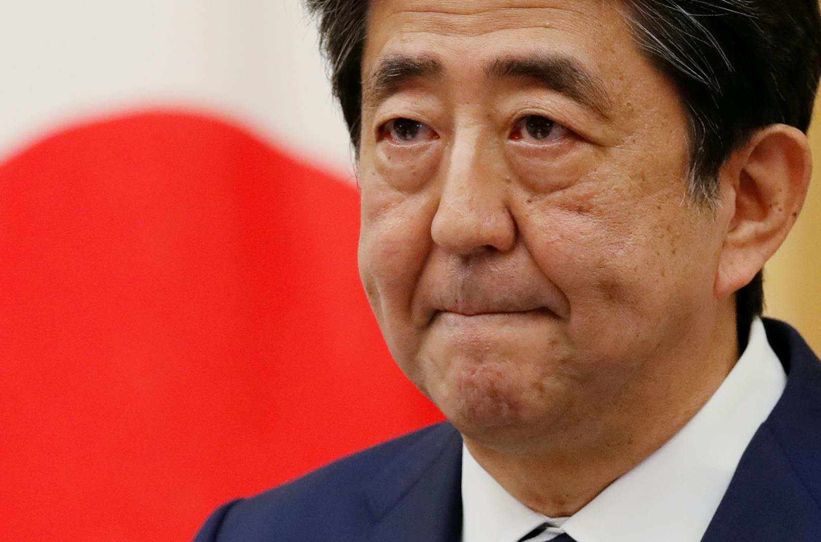Japans Regierungschef Shinzo Abe tritt zurück.