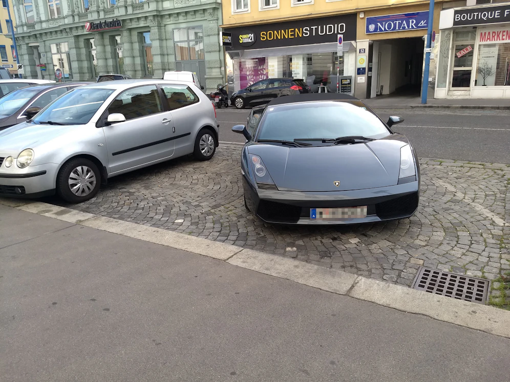 Eine Leserin entdeckte den Parksünder.