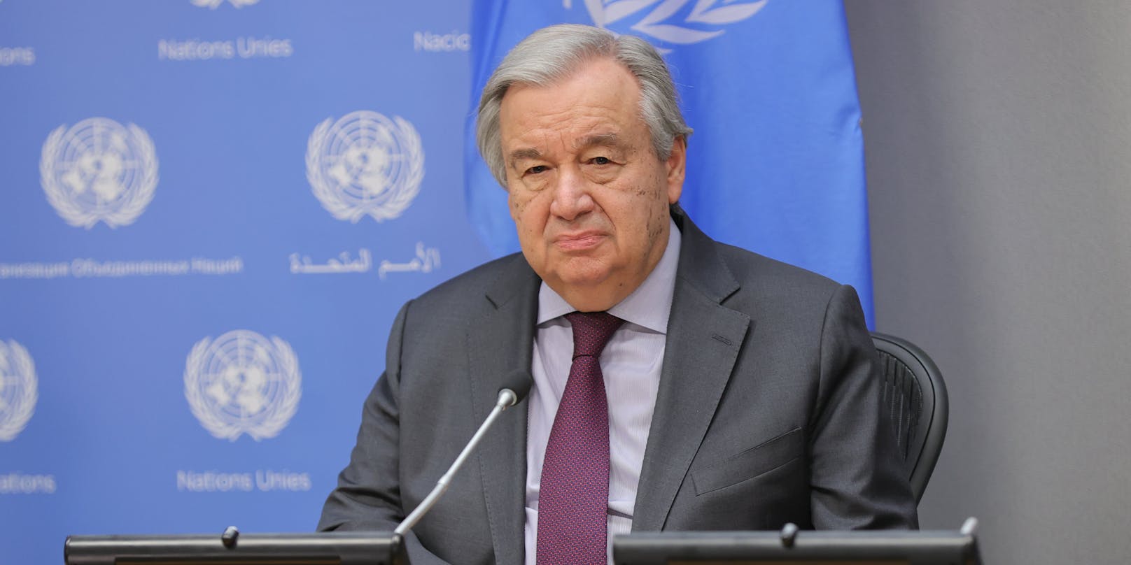 UN-Generalsekretär Antonio Guterres: "Rassismus ist ein Problem"