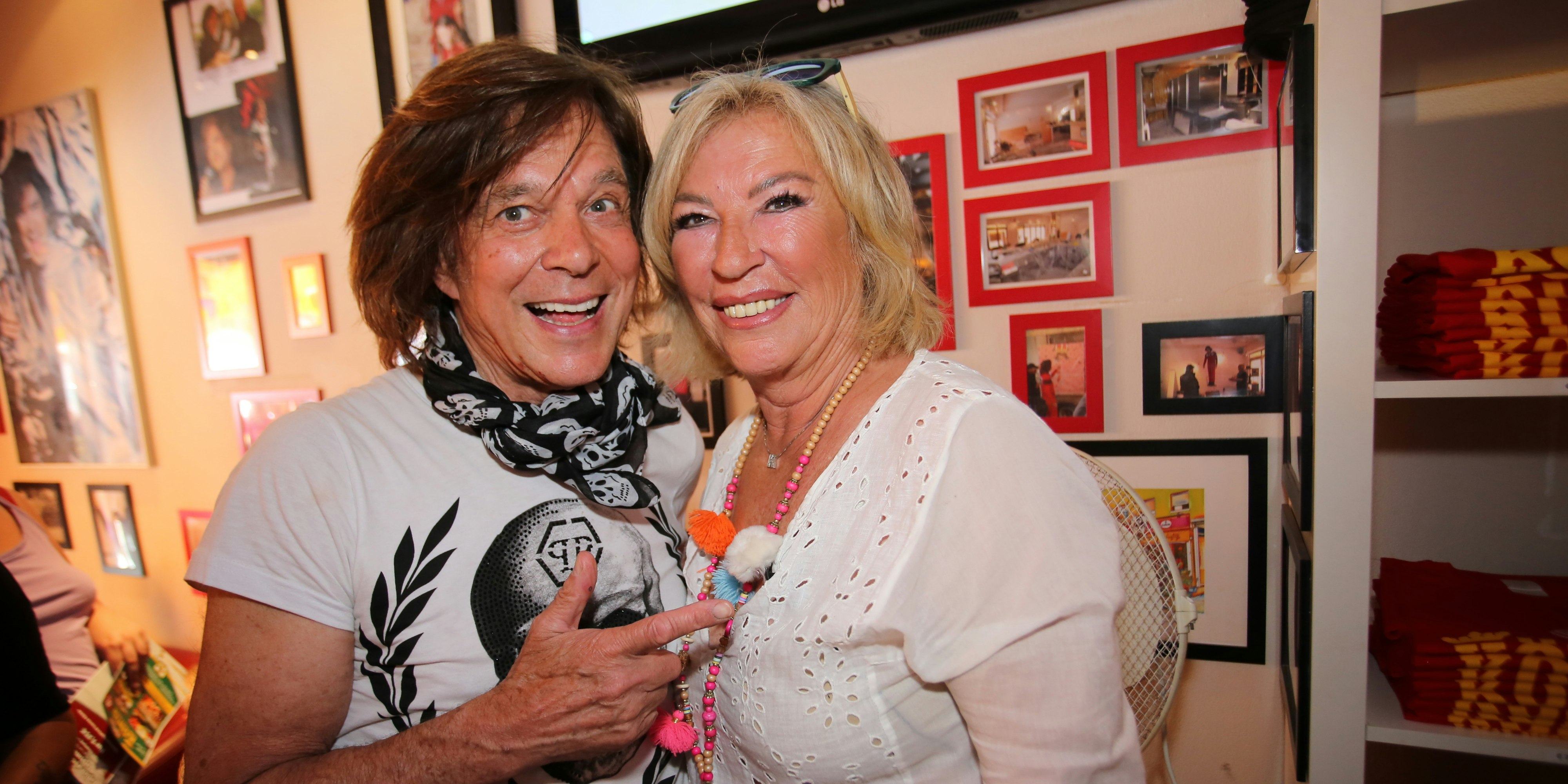 Jürgen Drews mit der "König von Mallorca"-Chefin&nbsp;Karin Gritzmacher