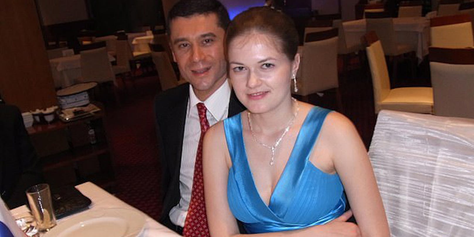 Yulia G. mit ihrem Mann