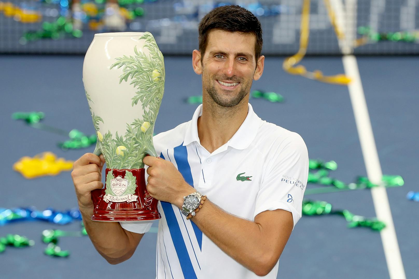 Novak Djokovic triumphiert beim Masters vor den US Open. 
