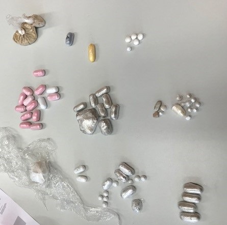 Die Beamten stellten das Suchtgift sicher. 