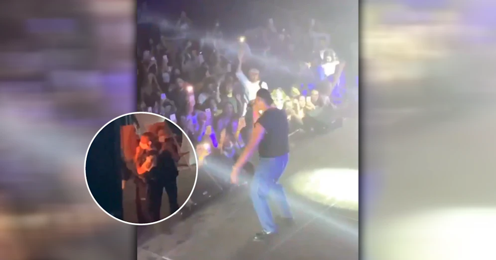 Die Polizei wollte sich das Konzert wohl auch nicht entgehen lassen.