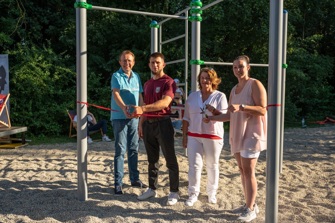 Mathias Stadler, Bilal Raizmanov, Gerda Schilcher und Patricia Mathias (v.l.)