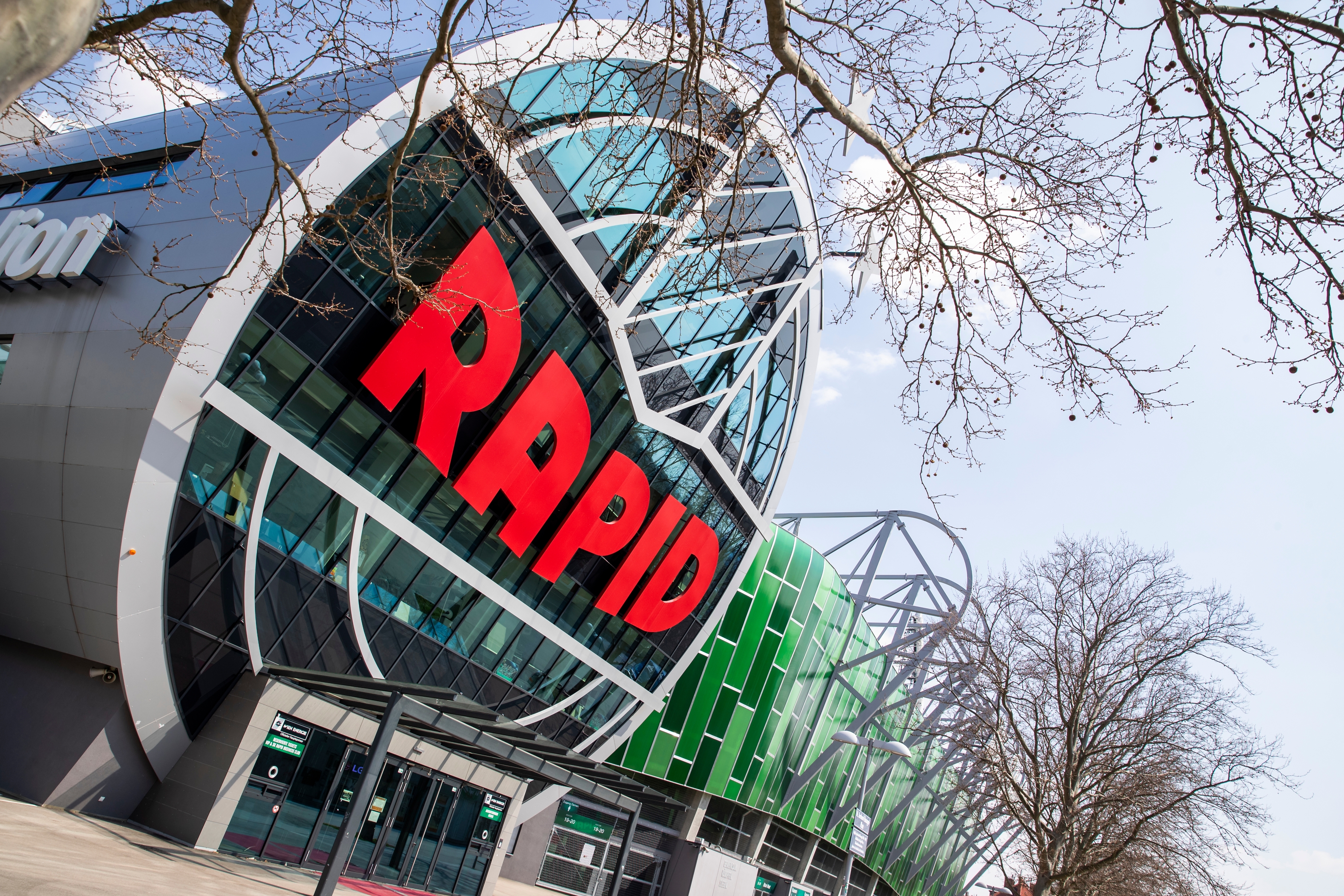 Das Allianz Stadion öffnet seine Pforten.