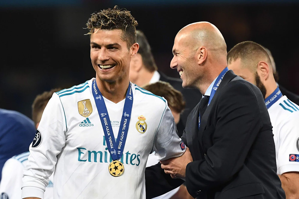 Cristiano Ronaldo, Zinedine Zidane