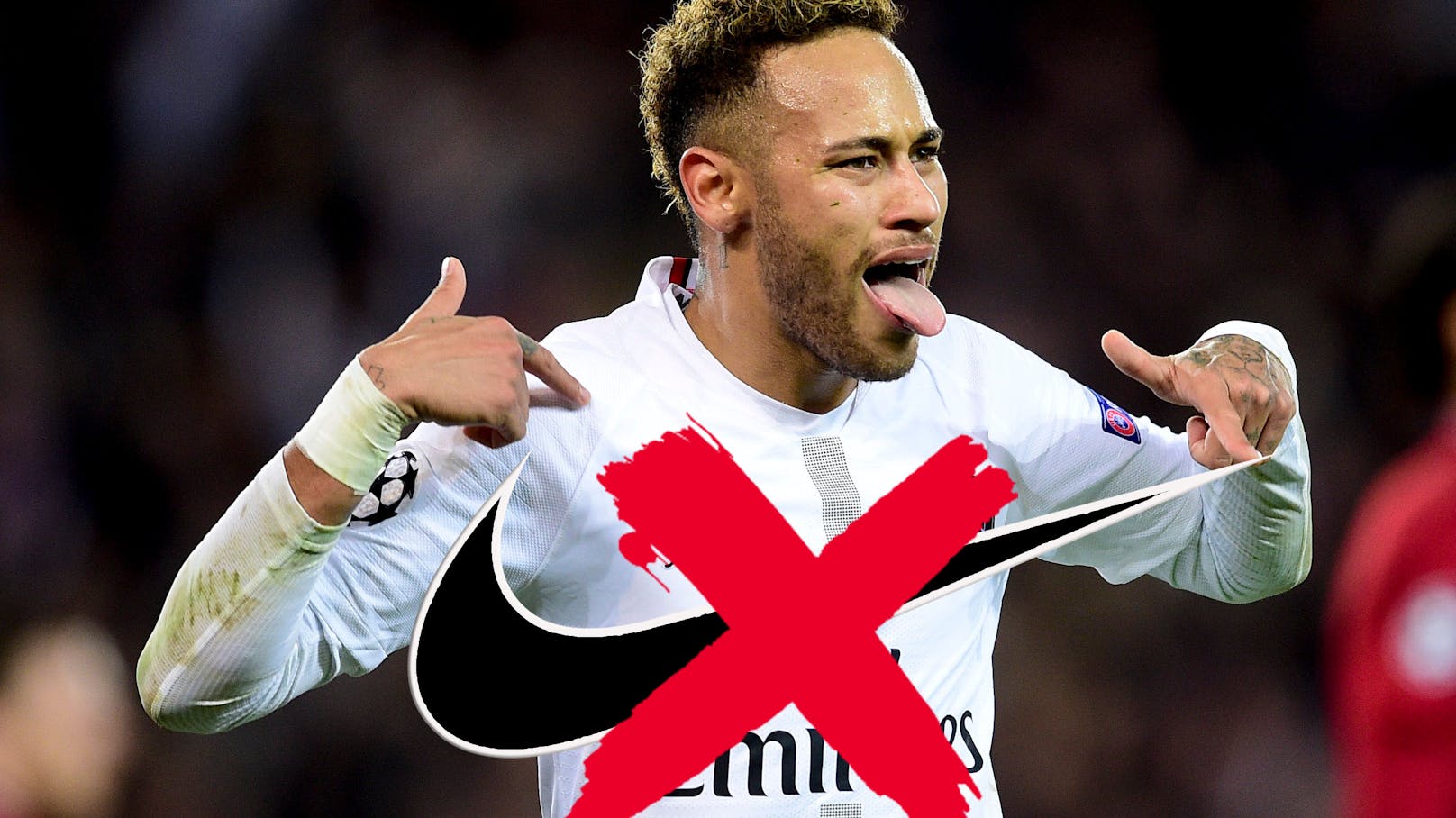 Neymar ist kein Nike-Sportler mehr.