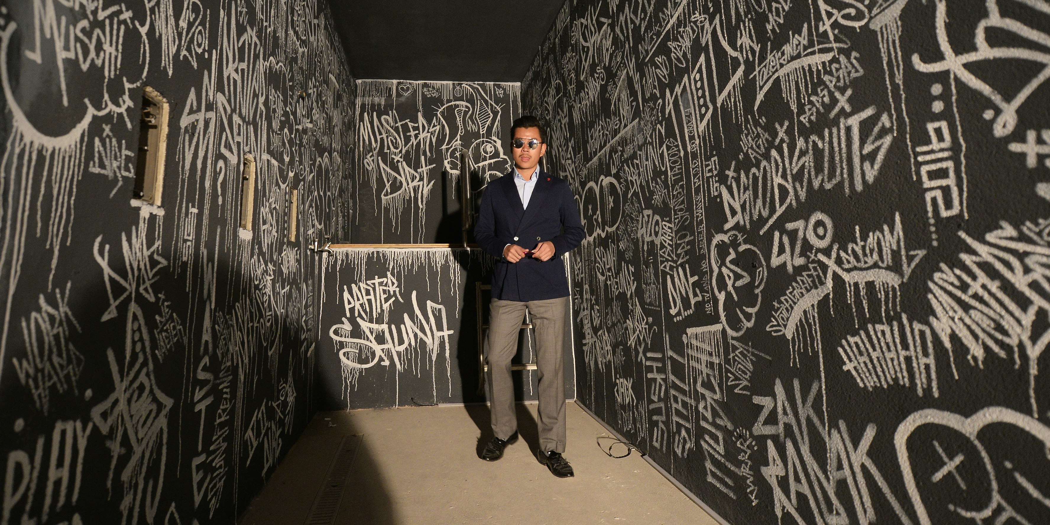 Martin Ho in seiner Pratersauna in Wien.<br>