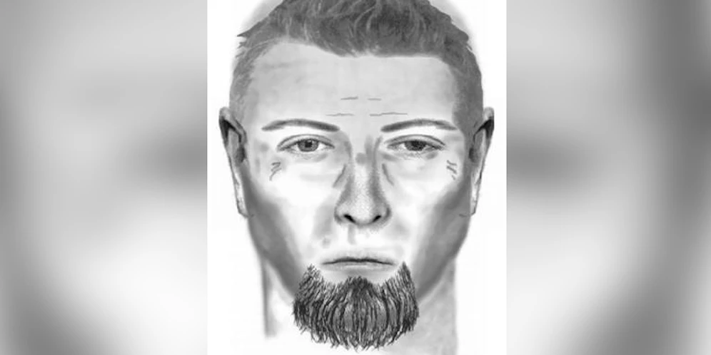 Die Polizei fahndet mit einem Phantombild nach dem Verdächtigen.