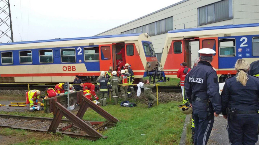 18 Verletzte bei Geisterzugunfall im Oktober 2016