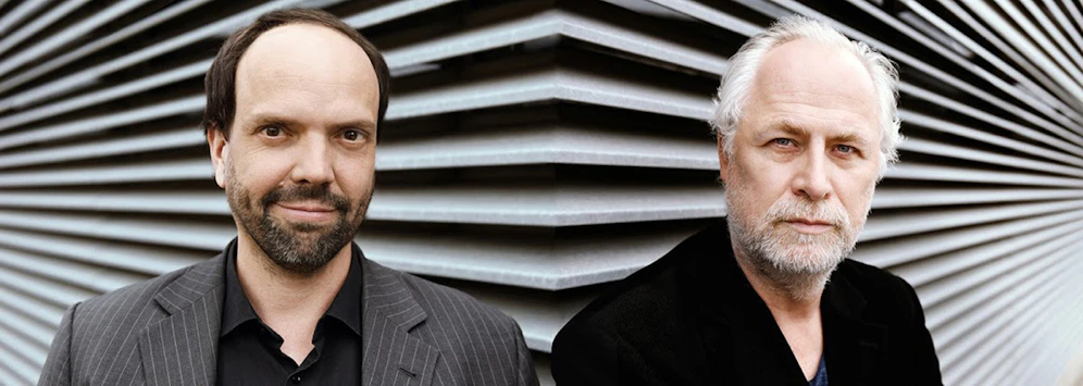 <strong>Maschek</strong> - Robert Stachel (li.) und Peter Hörmanseder - präsentieren ihr Programm <em>