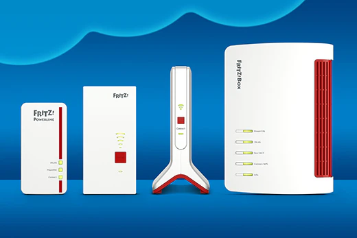 FRITZ!Repeater und FRITZ!Powerline erhalten FRITZ!OS 7.20.