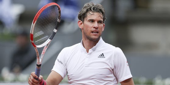 Dominic Thiem ist verwundert.