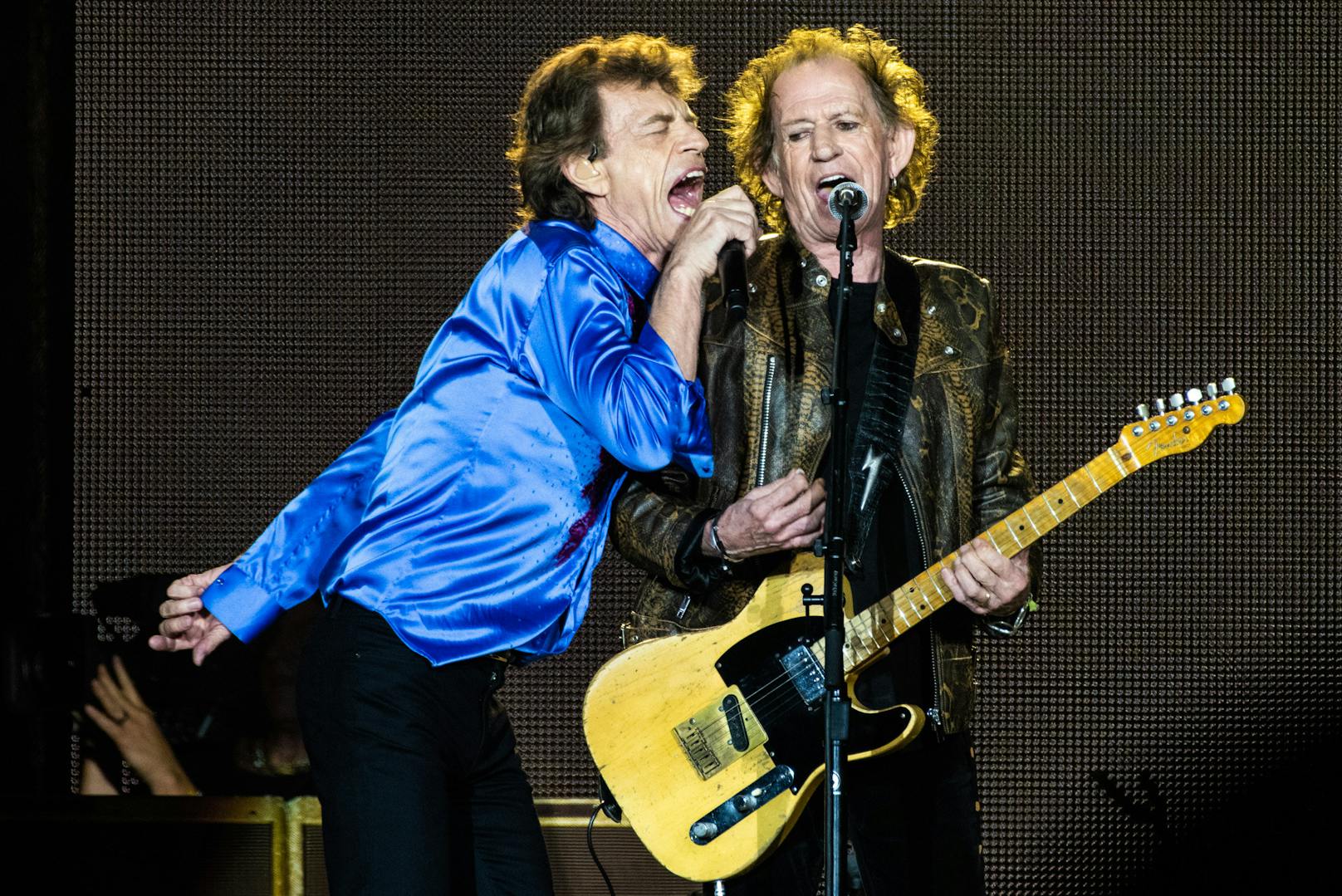 Die Rolling Stones sind in Wien gelandet