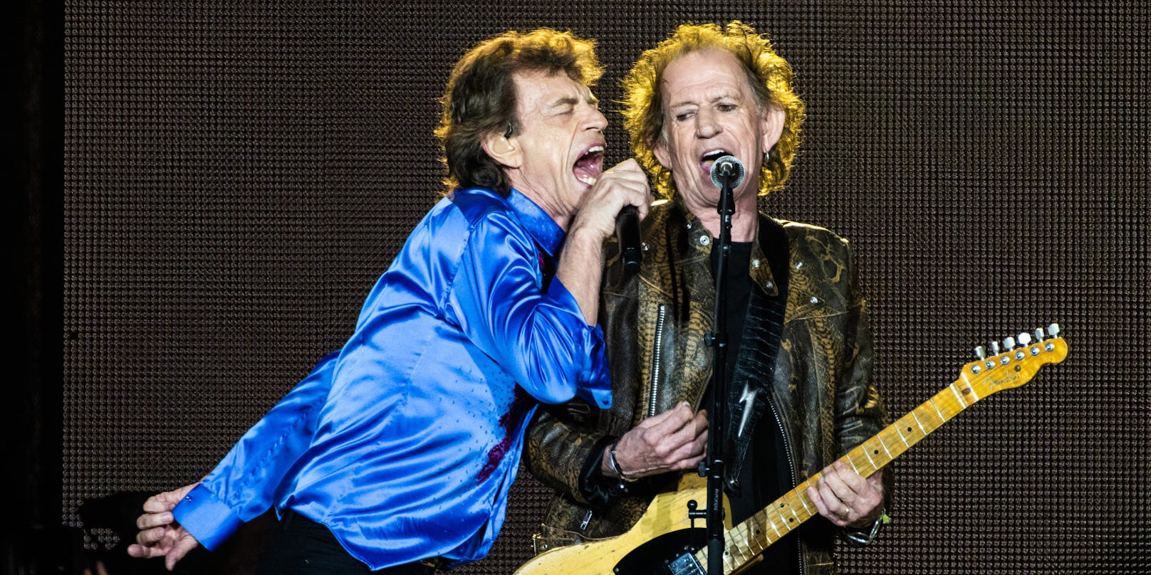 Die Rolling Stones, Mick Jagger und Keith Richards, stehen seit 58 Jahren gemeinsam auf der Bühne.&nbsp;