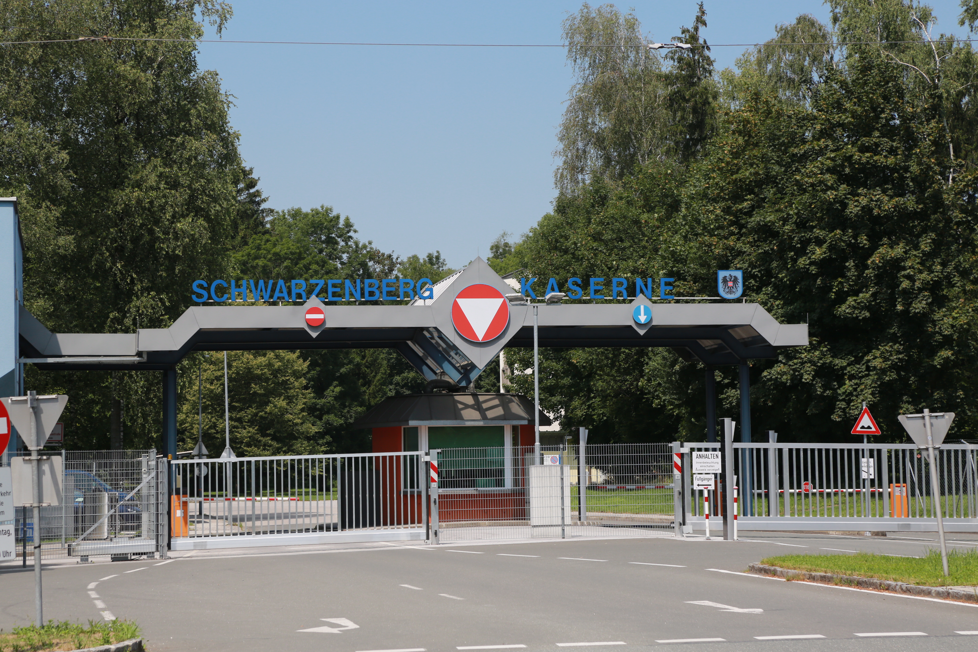 In der Schwarzenbergkaserne sind sieben Soldaten mit Corona infiziert.