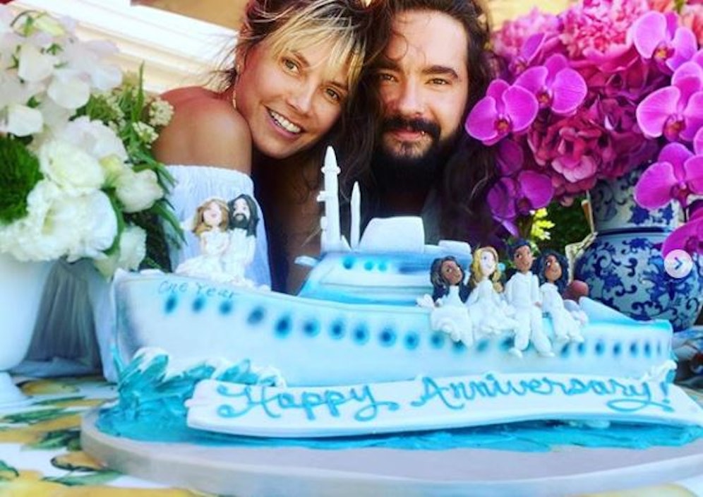 Heidi und Tom schweben noch immer auf Wolke 7.