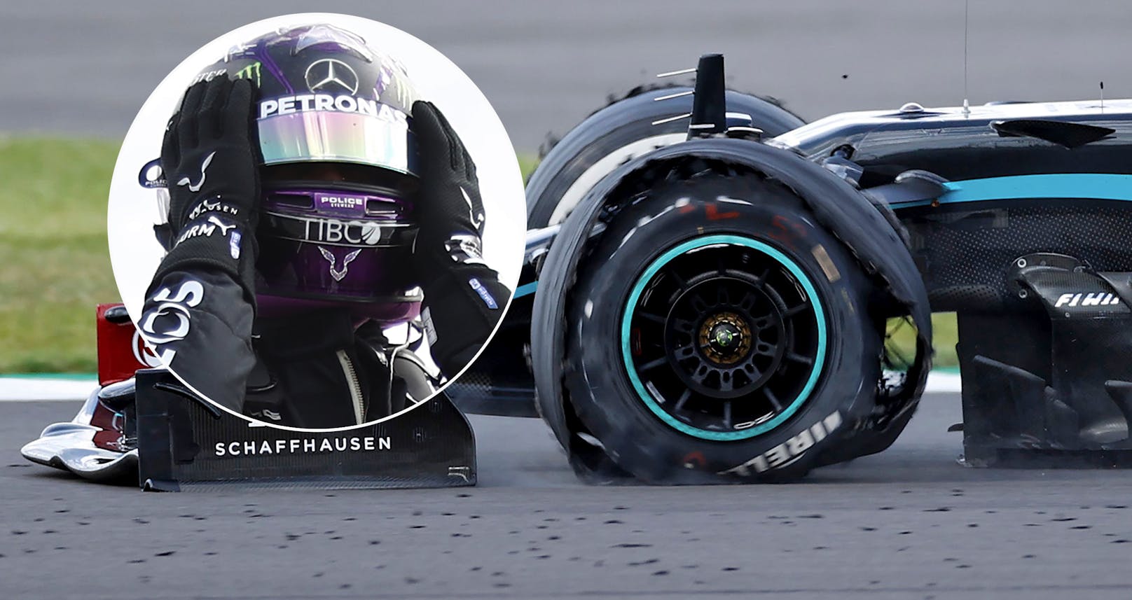 Lewis Hamilton und das Pirelli-Reifendebakel in Silverstone