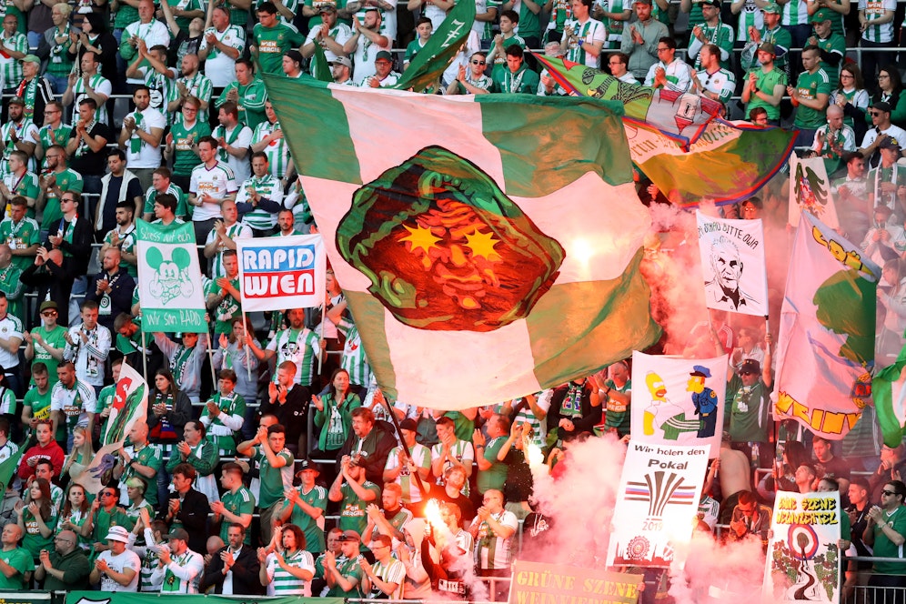Nicht alle Rapid-Fans dürfen ins Stadion