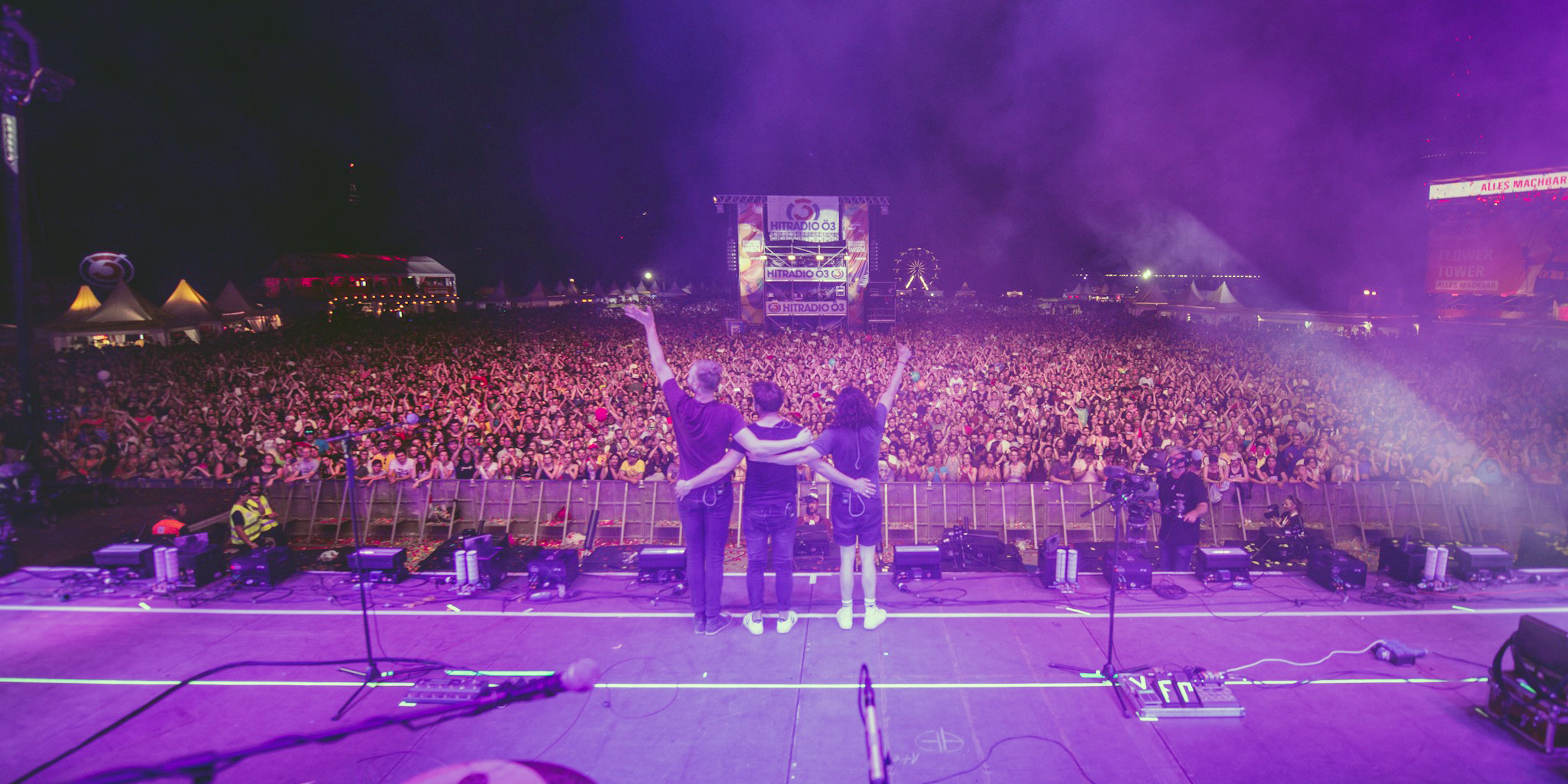 Folkshilfe beim Donauinselfest in Wien
