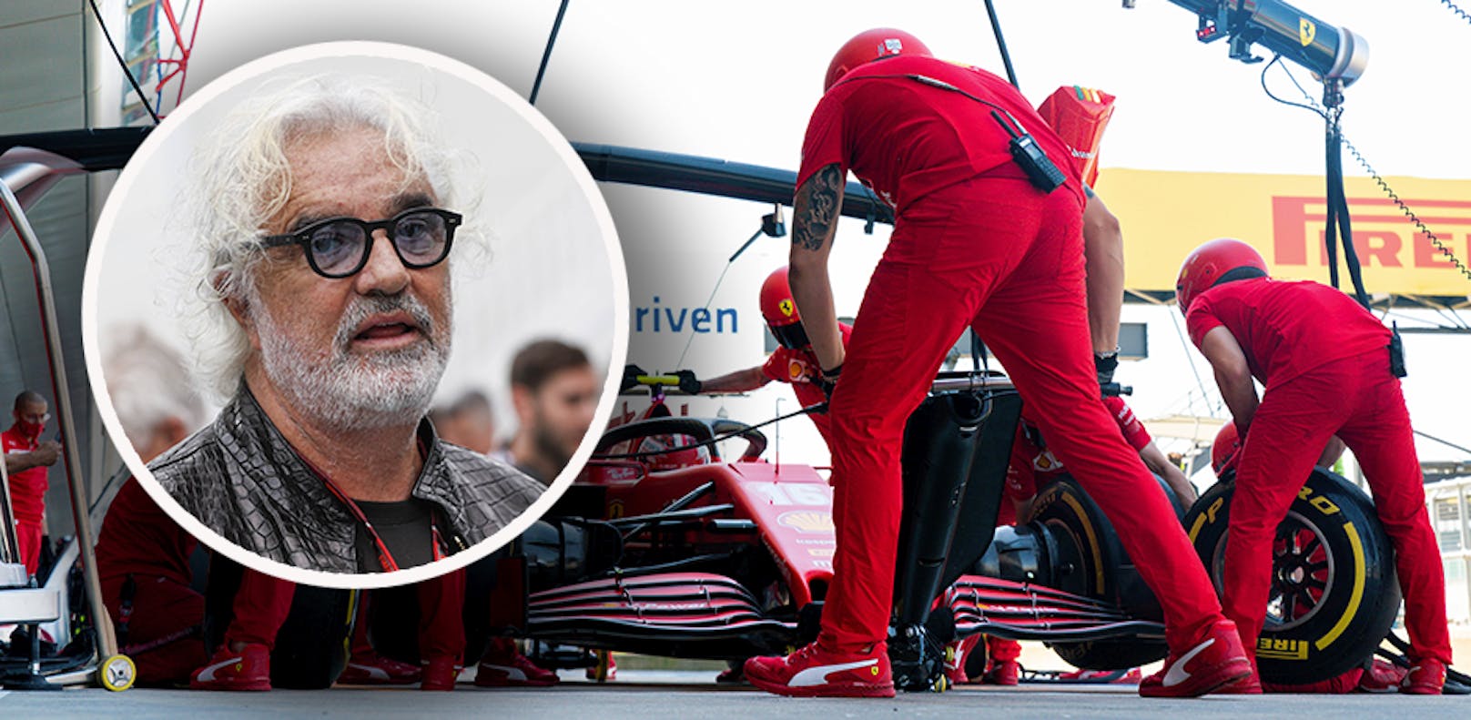 Bernie Ecclestone rät Ferrari zu Flavio Briatore. 