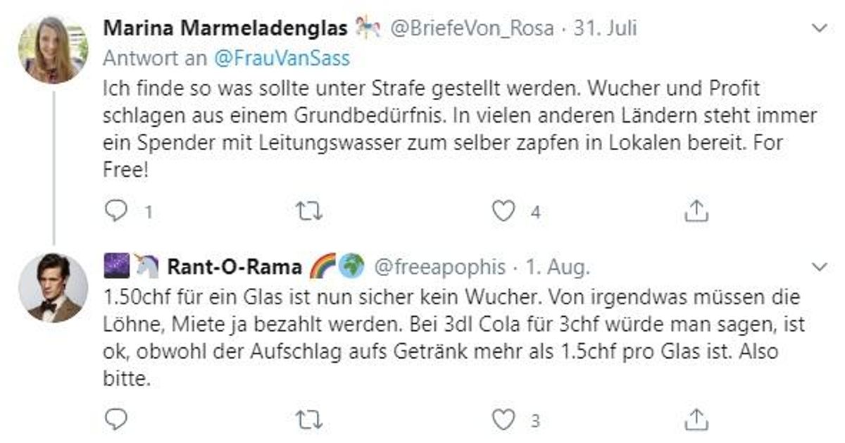 Die Meinungen dazu gehen offensichtlich auseinander.