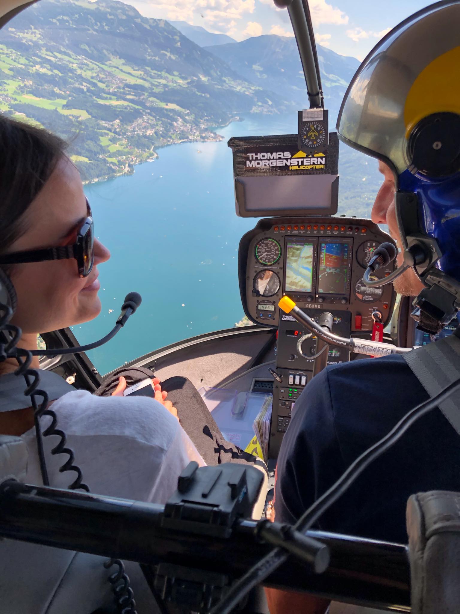 Thomas Morgenstern mit Romina Colerus von 