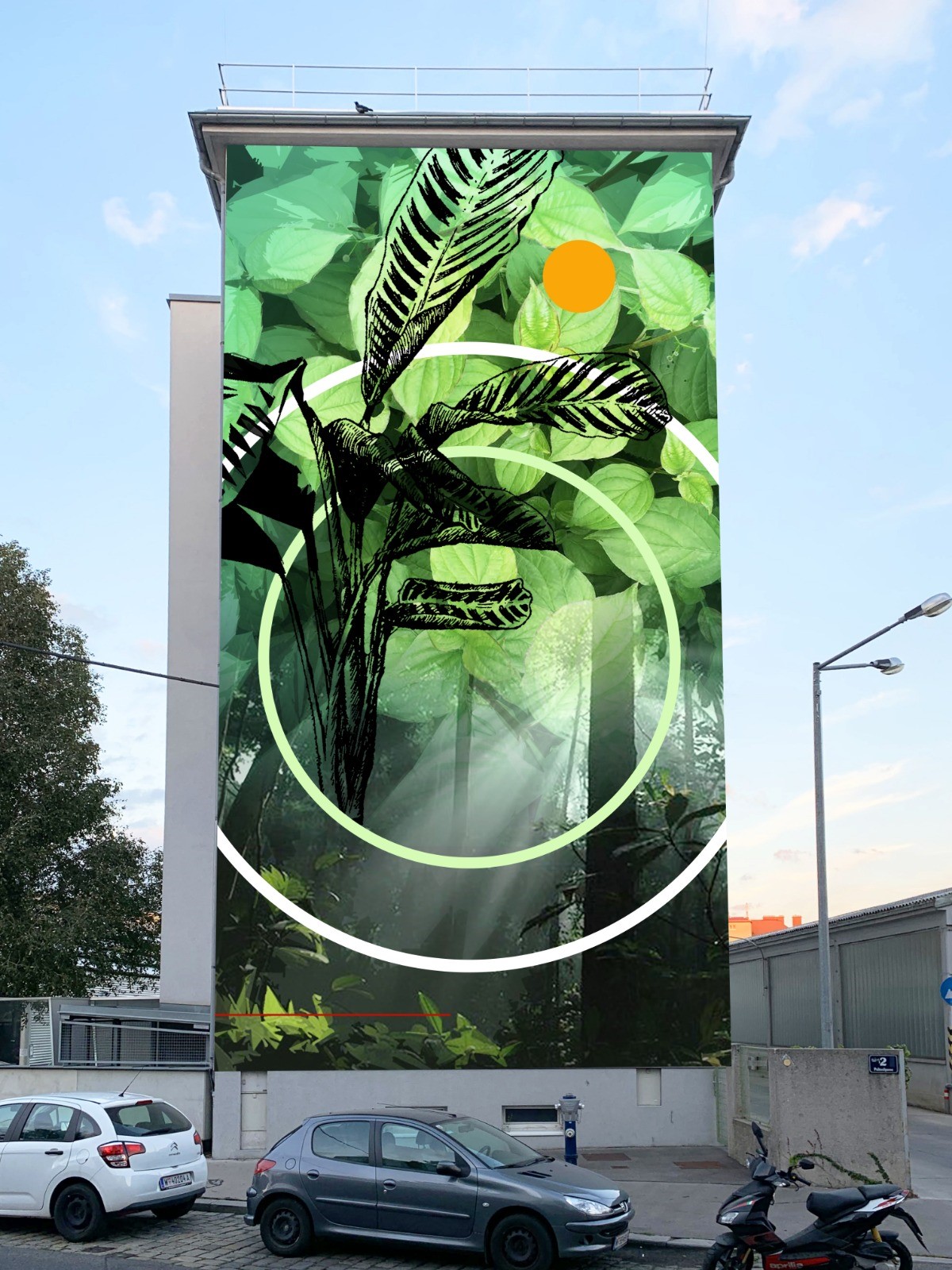 So soll der fertige "Regenwald" aussehen.