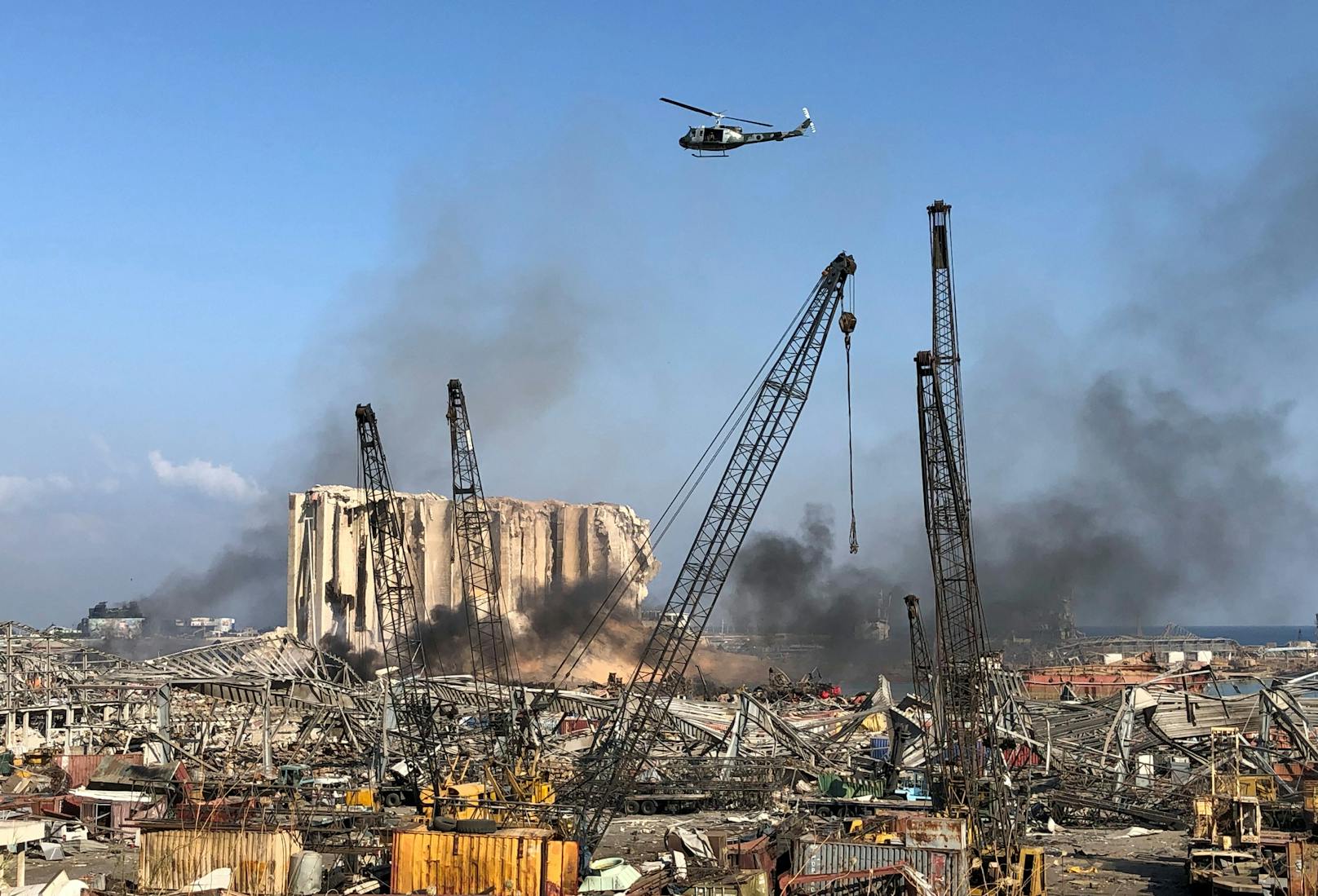 Explosion in Beirut: 16 Hafenmitarbeiter festgenommen