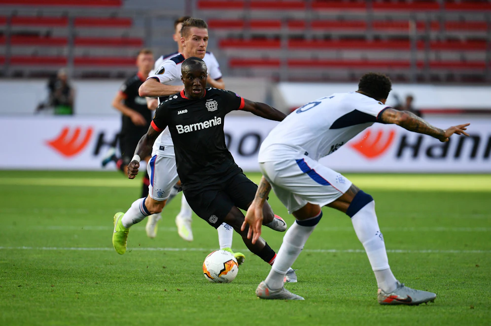 Moussa Diaby traf für Leverkusen