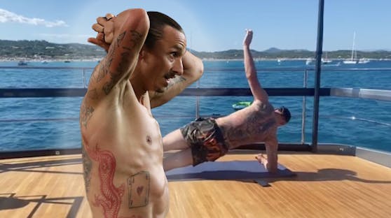 Zlatan Ibrahimovic hat seinen Körper unter Kontrolle.