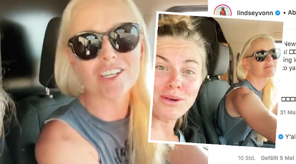 Lindsey Vonn mit Schwester Karin 