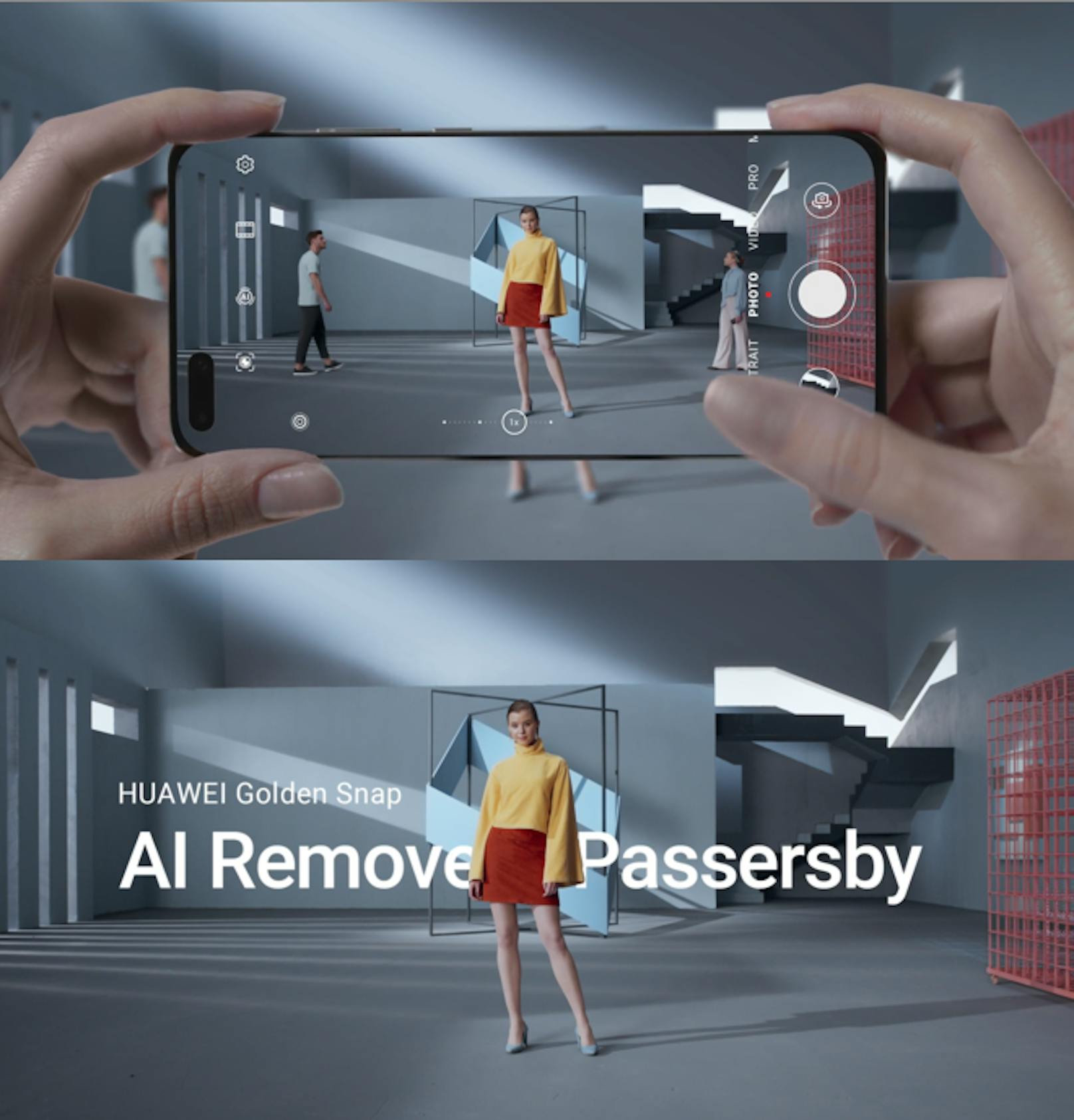 Mit "AI Remove Passersby" können etwa Passanten, die im Bildausschnitt auftauchen, ganz einfach wieder entfernt werden.