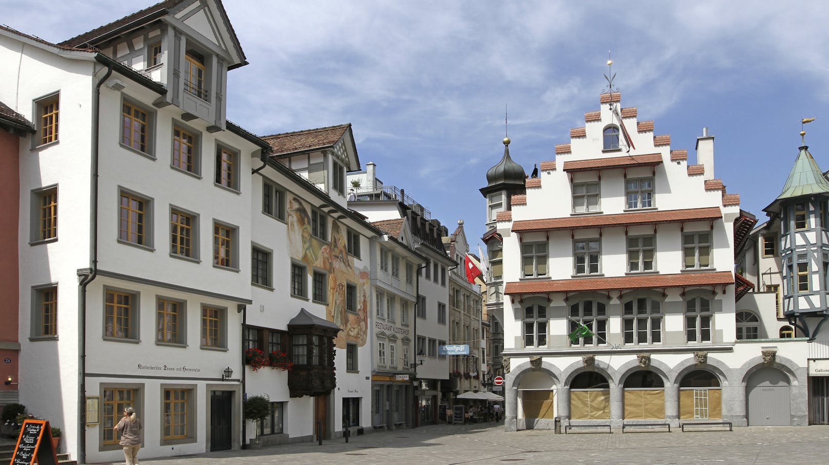 Der Gallusplatz in St. Gallen (Symbolbild)
