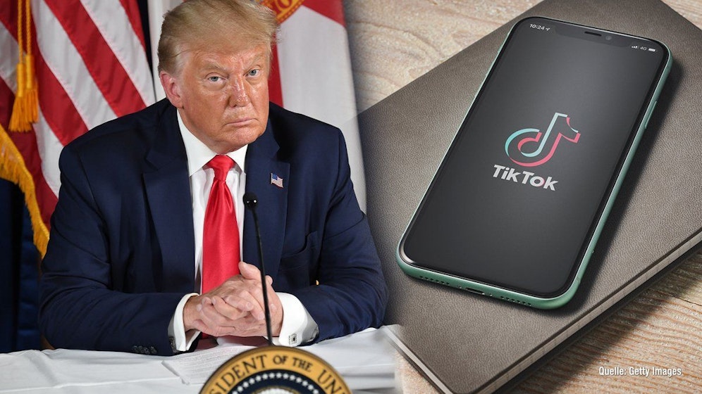 Die Social-Media-Plattform TikTok verklagt die Trump-Regierung.