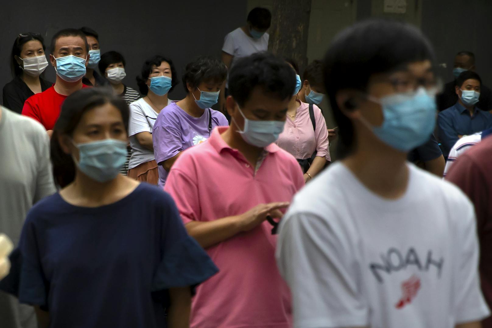Neue Viruskrankheit in China aus ausgebrochen. 