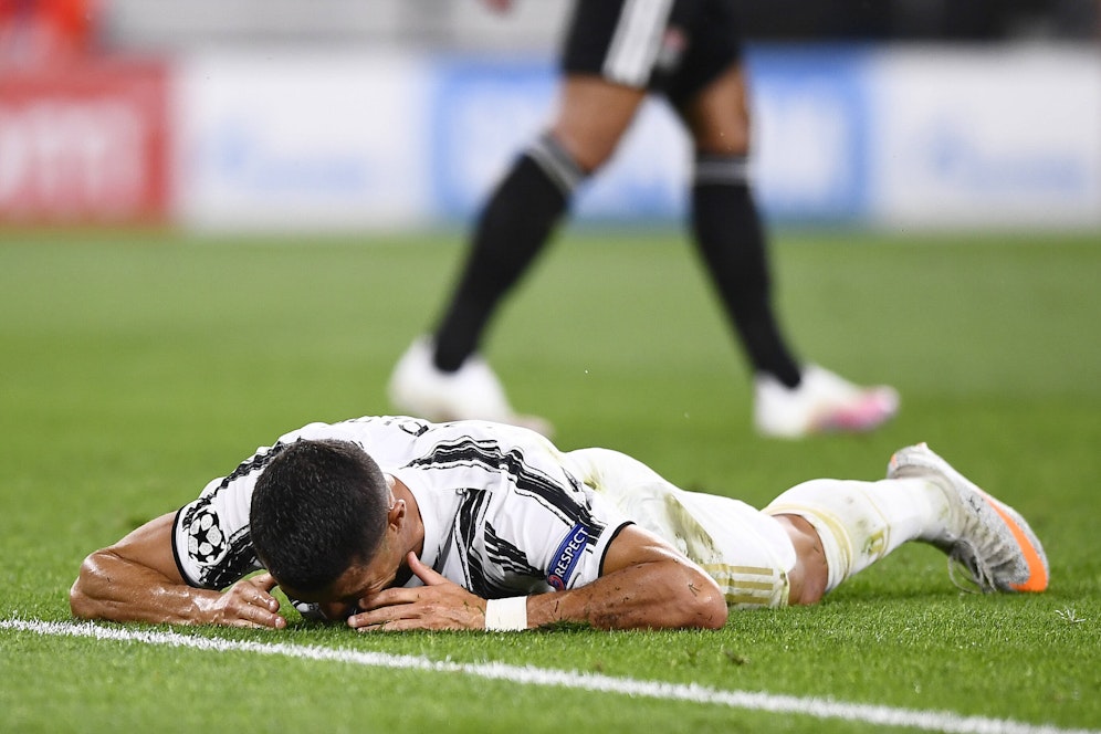 Cristiano Ronaldo kann's nicht glauben