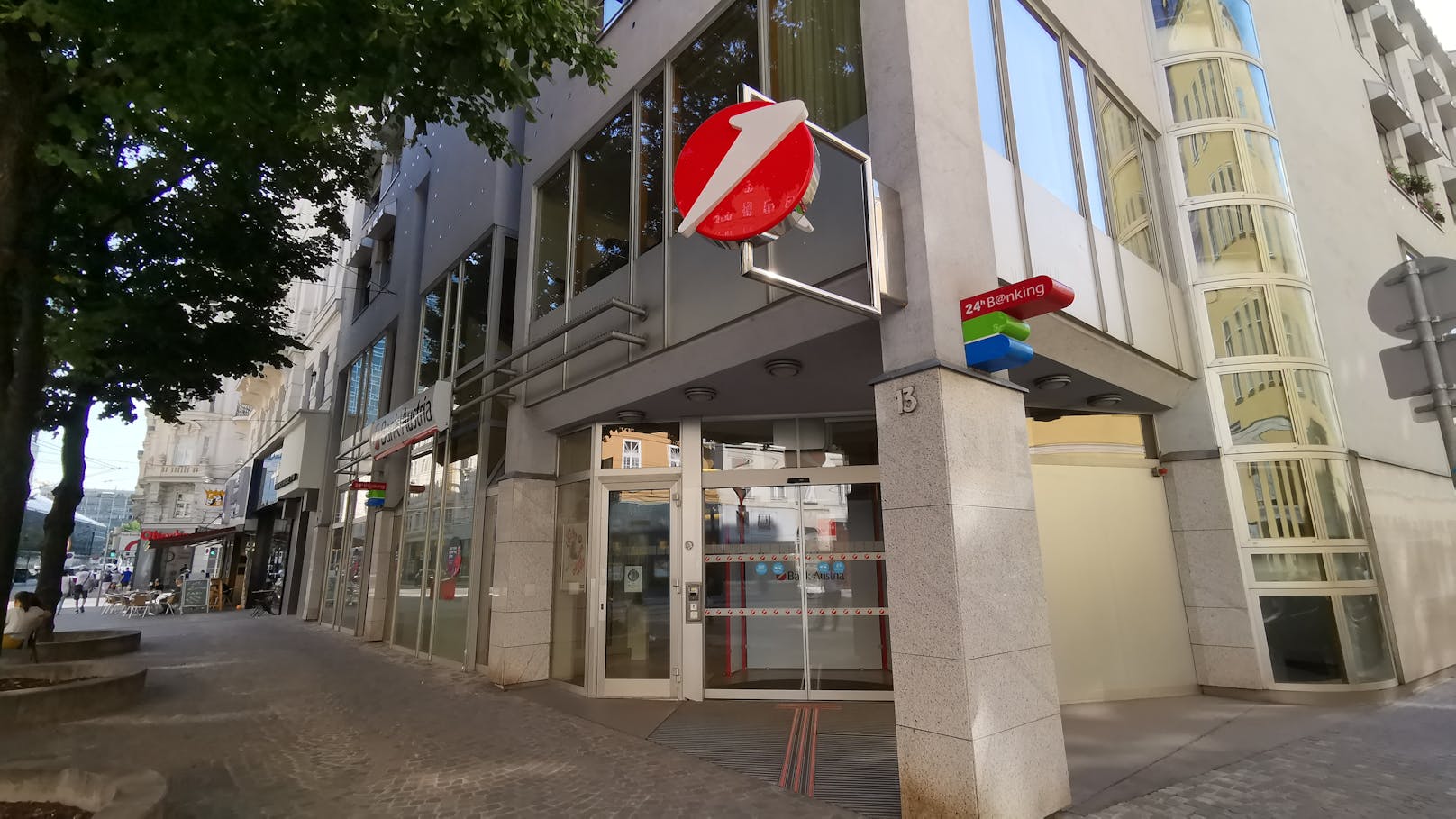 Bank-Filiale in der Taborstraße
