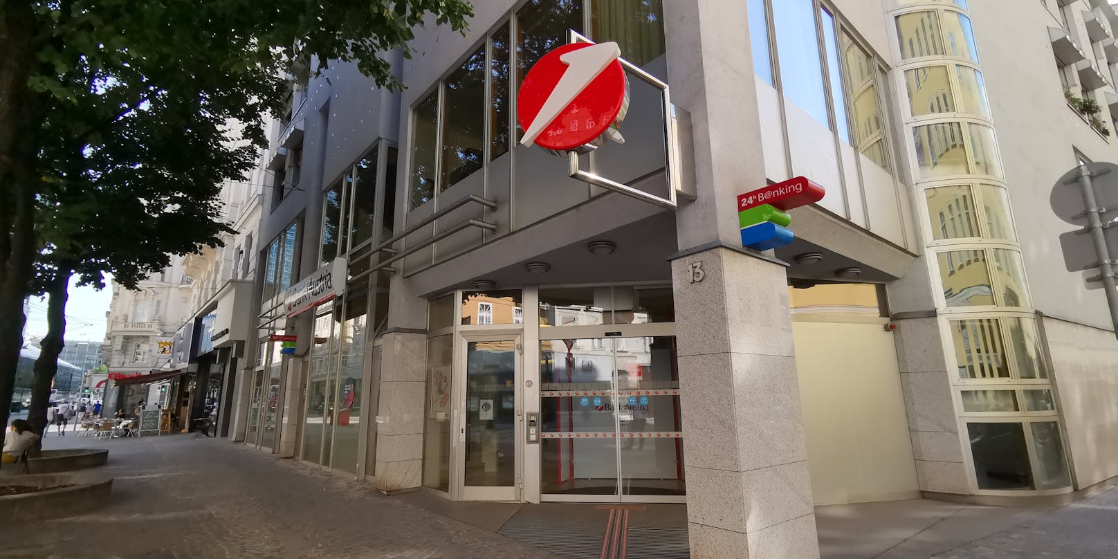 Bank-Austria-Filiale in der Taborstraße